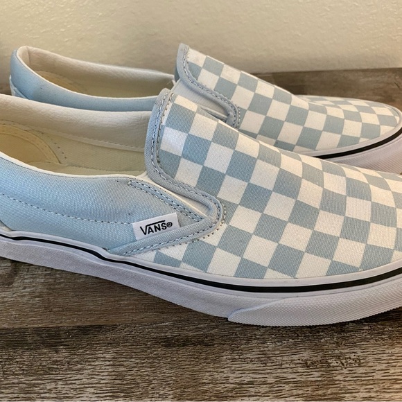 Vans Classic Slip-On - Blue Checkered - Picture 2 of 7